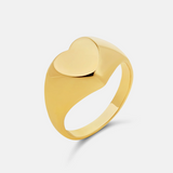 Heart Signet Ring
