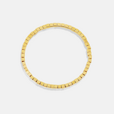 Elastic Square Beaded Bracelet