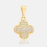 Pave Flower Charm