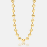 Beaded Ball Bar Necklace