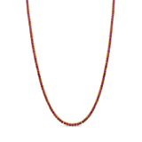 Classic Ruby 2mm Tennis Necklace