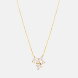 Three Stone Necklace