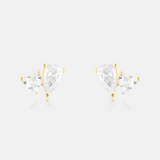 Mini Two Stone Studs