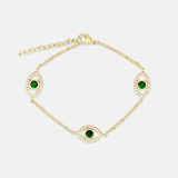 Evil Eye Station Bracelet
