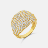 Pave Signet Ring
