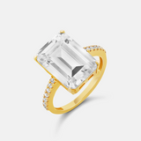 Emerald Cut Statement Ring