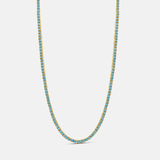 Classic Turquoise 2mm Tennis Necklace