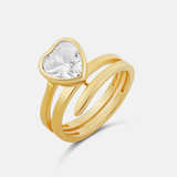 Spiral Heart Ring