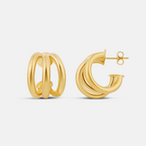 Claw Hoop Earrings