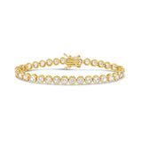 5mm Classic Bezel Set Tennis Bracelet