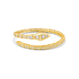 Pave Snake Flexible Bangle