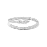 Pave Snake Flexible Bangle