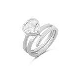 Spiral Heart Ring