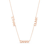 Personalized Multi Name Necklace