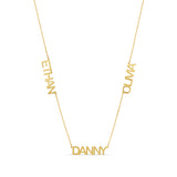 Personalized Multi Name Necklace