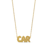Personalized Bubble Letter Necklace
