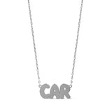 Personalized Bubble Letter Necklace