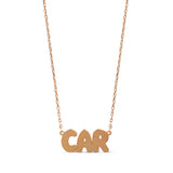 Personalized Bubble Letter Necklace