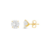 8mm Prong Set Round Studs
