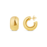 Curved Chunky Hoops