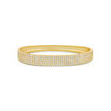 Wide Pave Bangle
