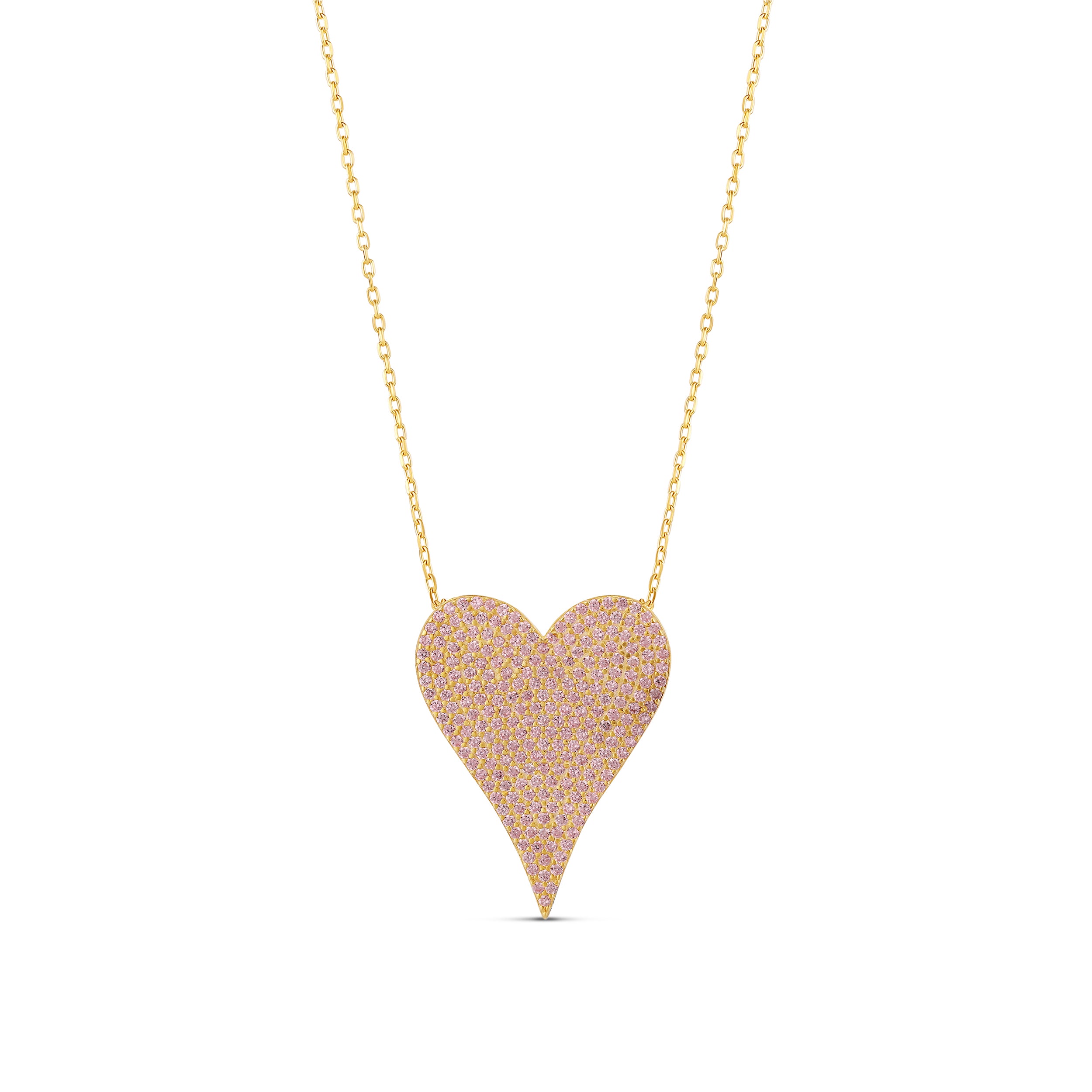 【TATIANA】Heart Cubic Petit Plump Heart Necklace NZ2021 Designer fashion, Seoul-fully created | W Concept