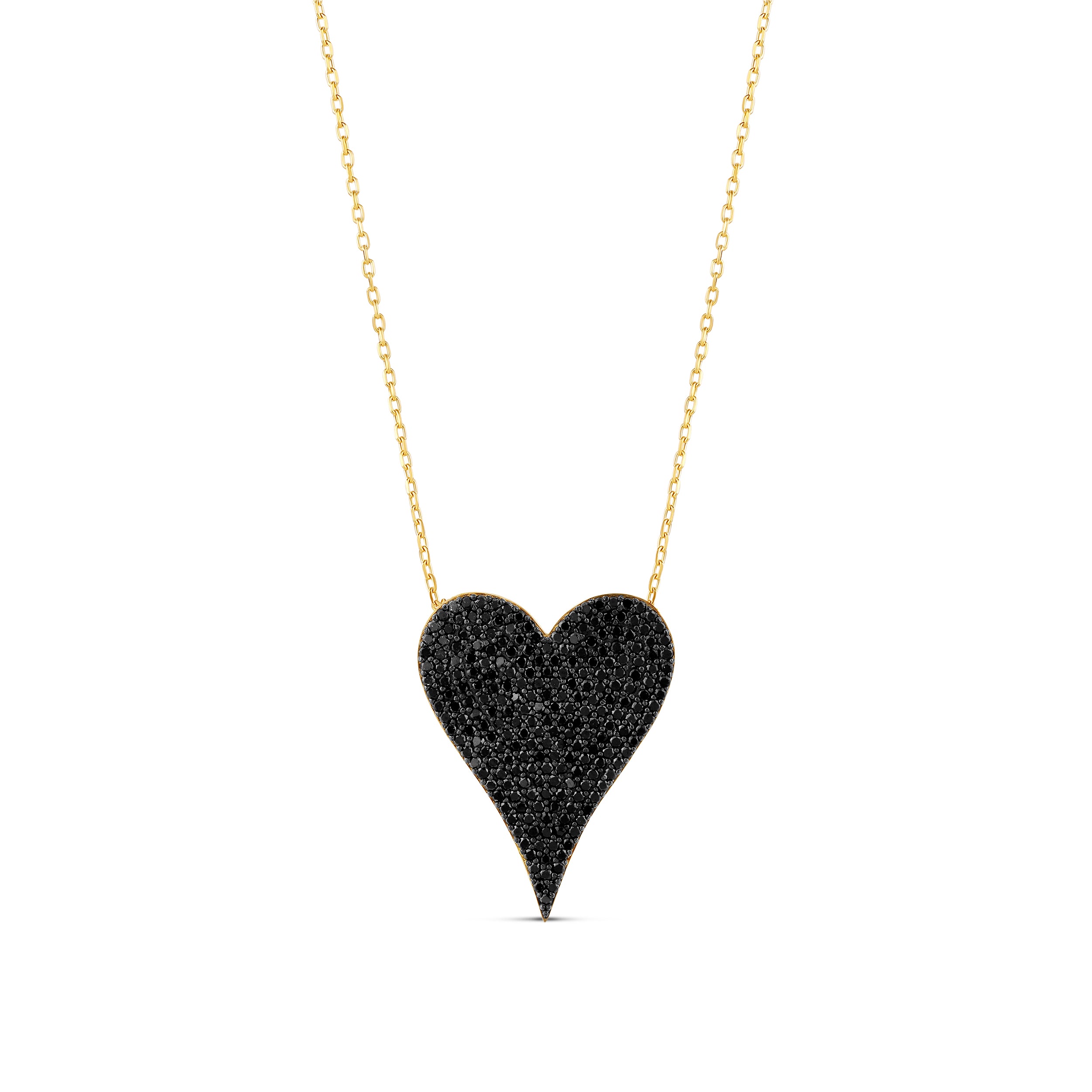 Large Pave Heart