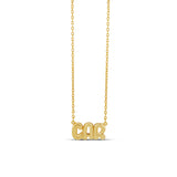 Personalized Helium Name Necklace