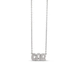 Personalized Helium Name Necklace