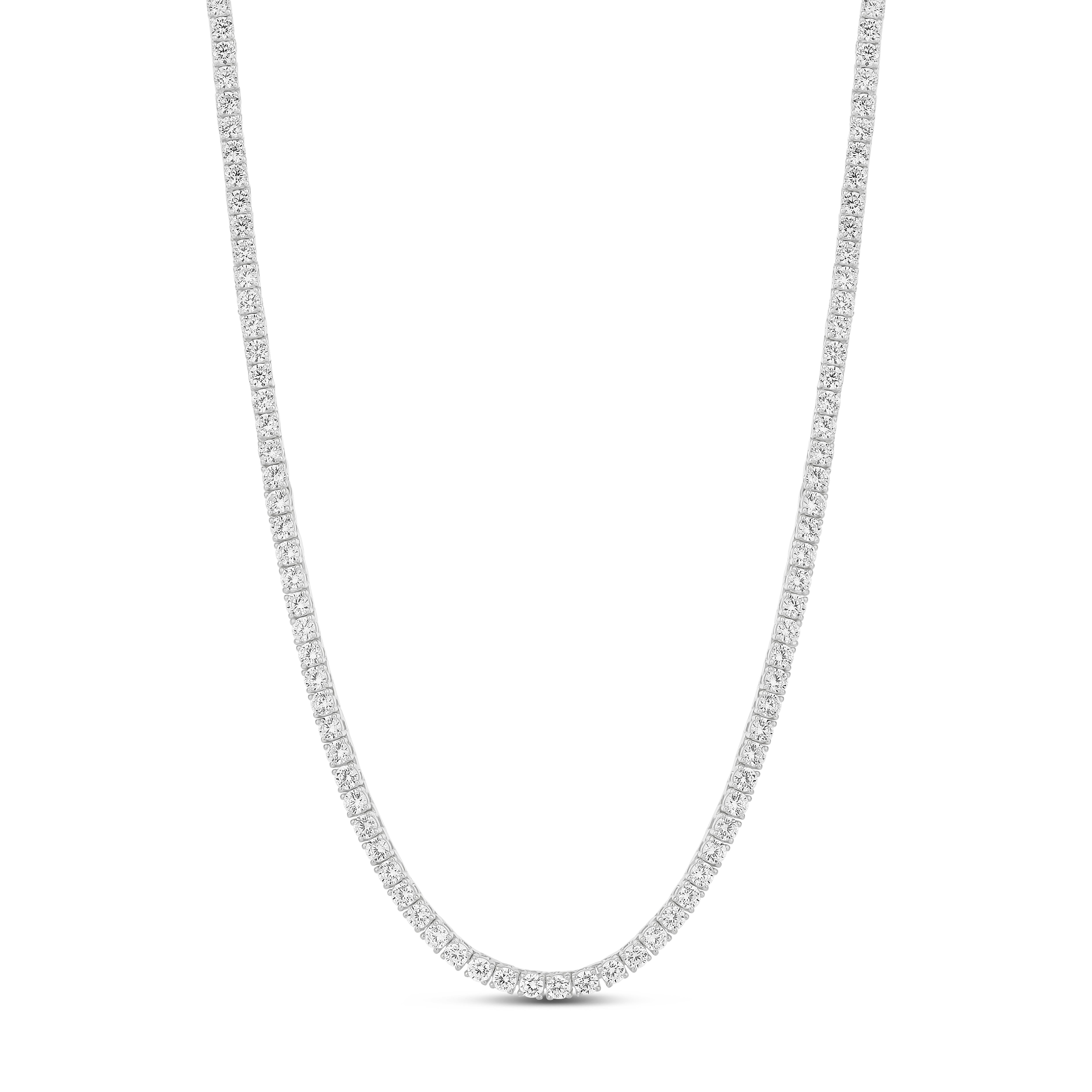 3mm Classic Tennis Necklace