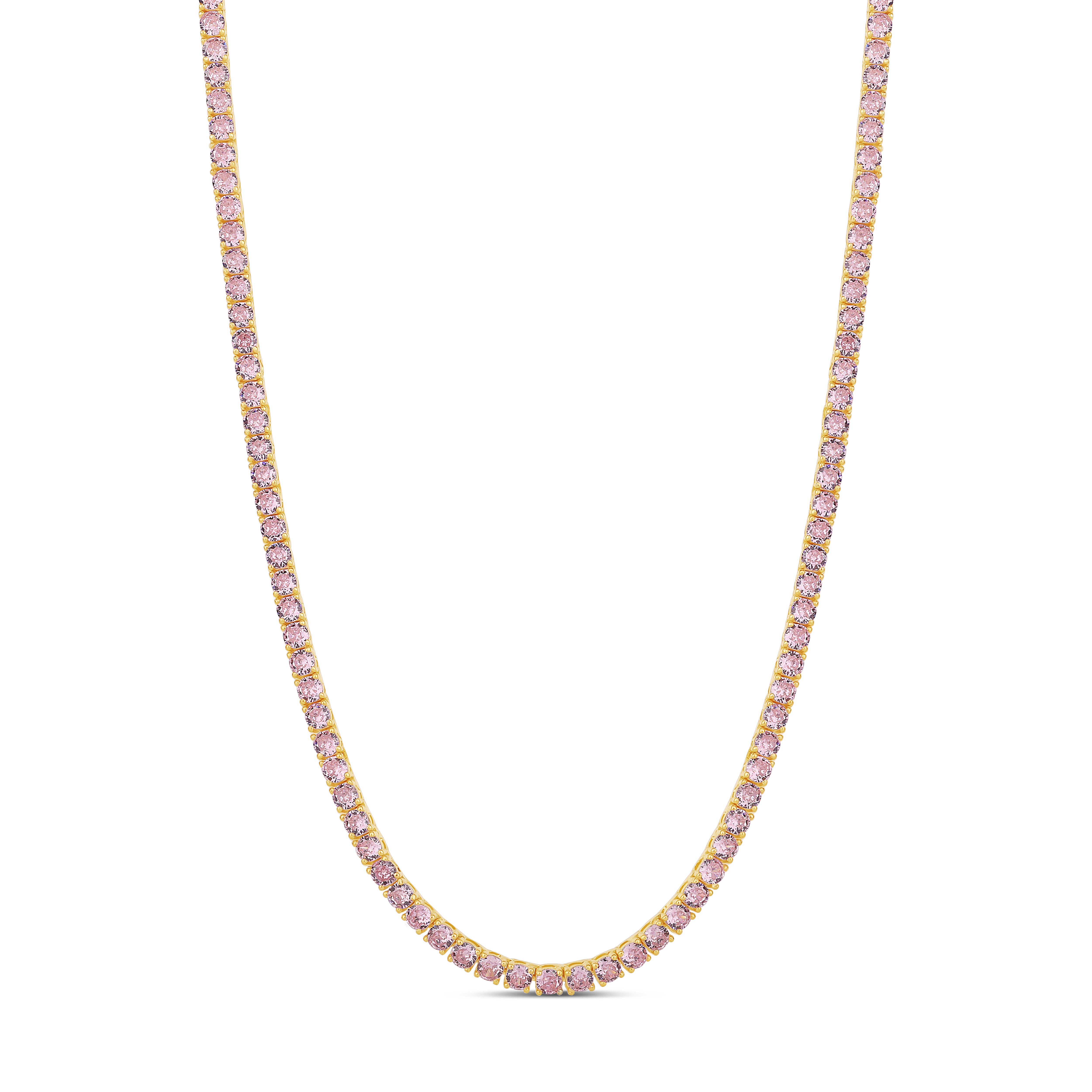3mm Classic Tennis Necklace