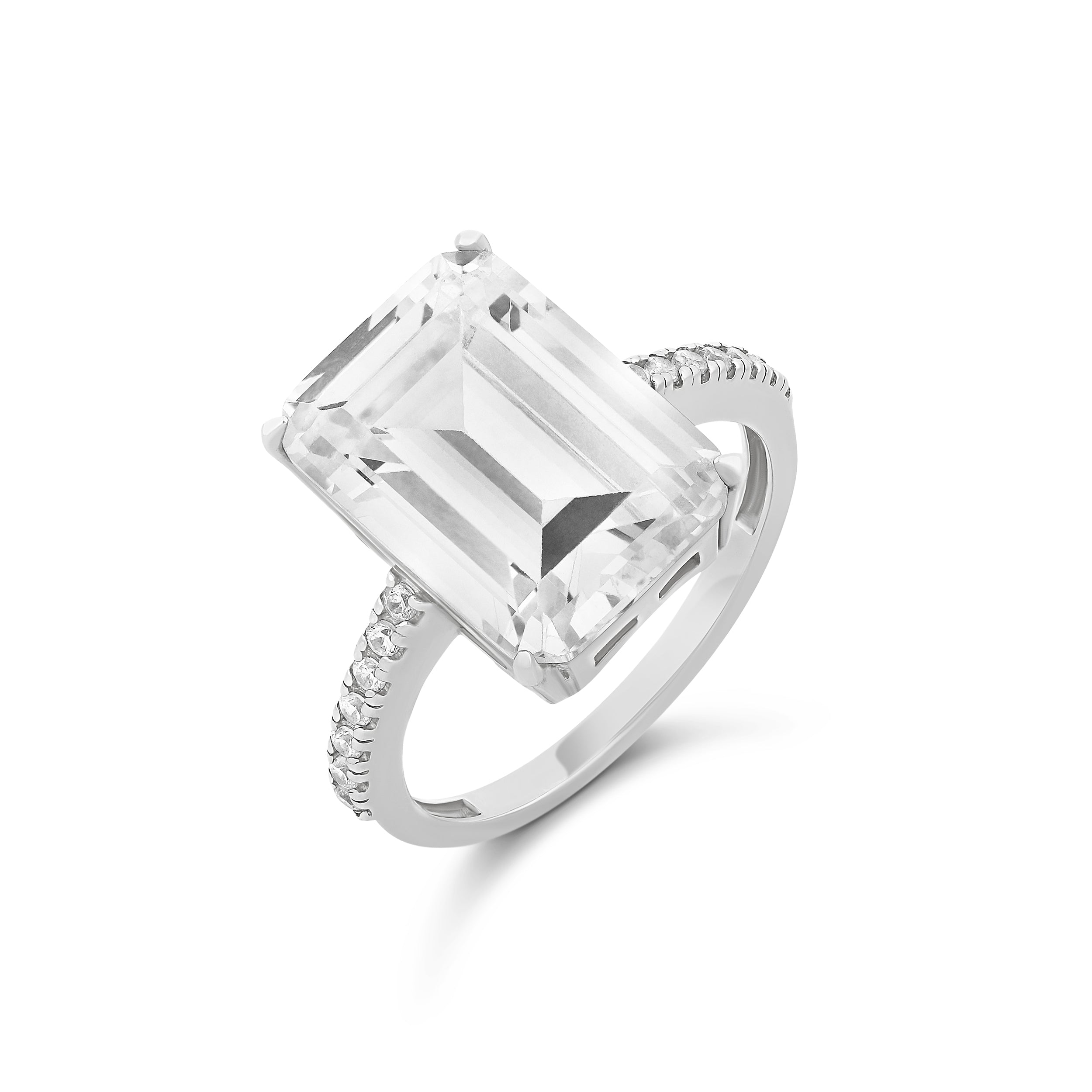 Emerald Cut Statement Ring