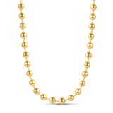 Beaded Ball Bar Necklace