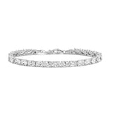 Oval Prong Set Classic Tennis Bracelet