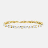 Oval Prong Set Classic Tennis Bracelet