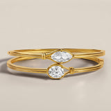 Marquise Wrap Bangle