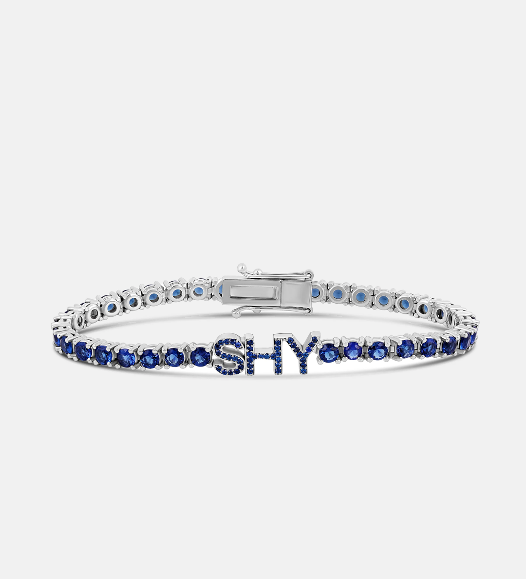 Personalized Colored Name Tennis Bracelet