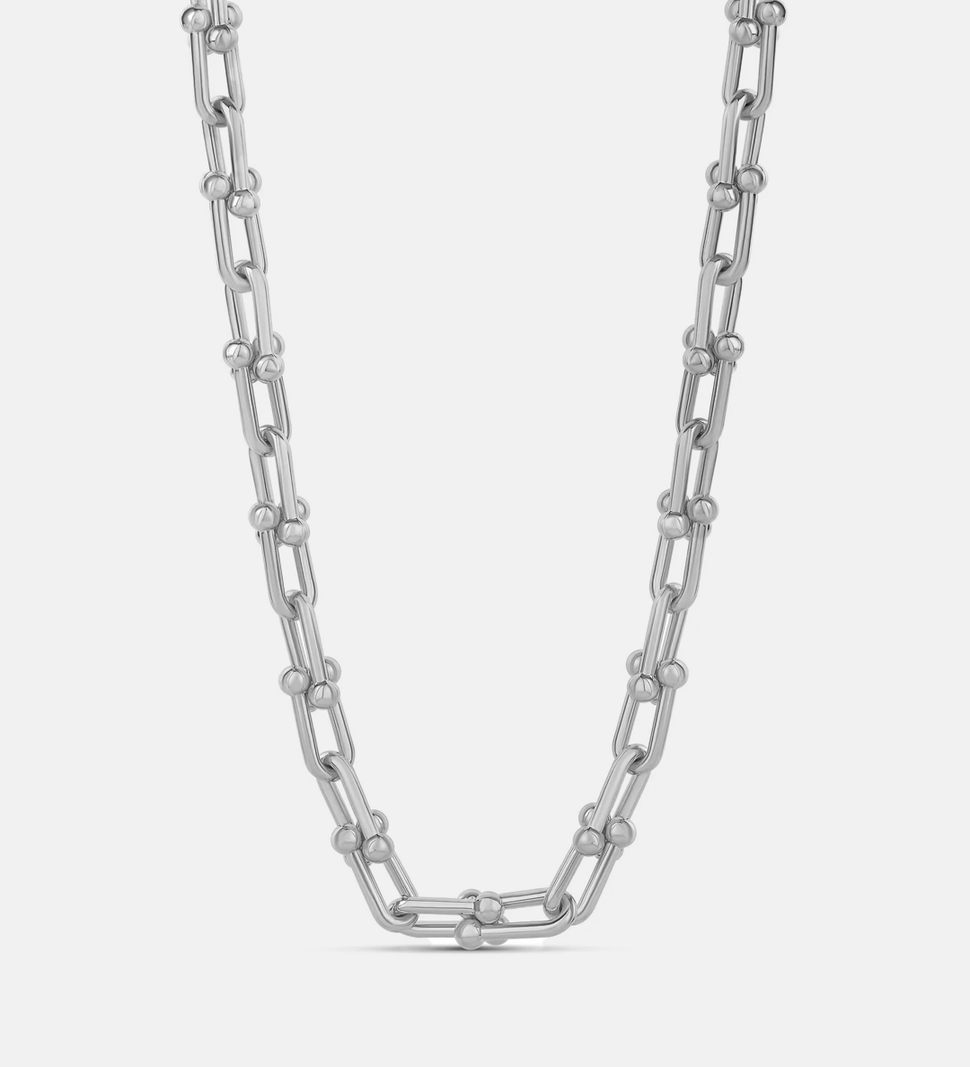 Linked U Shape Chain Necklace