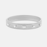 Wide Fancy Shape Bangle