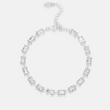 Emerald Shape Bar Tennis Bracelet