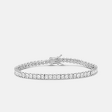 Large Square Tennis Bracelet