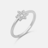Thin Star of David Ring