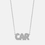 Personalized Bubble Letter Necklace