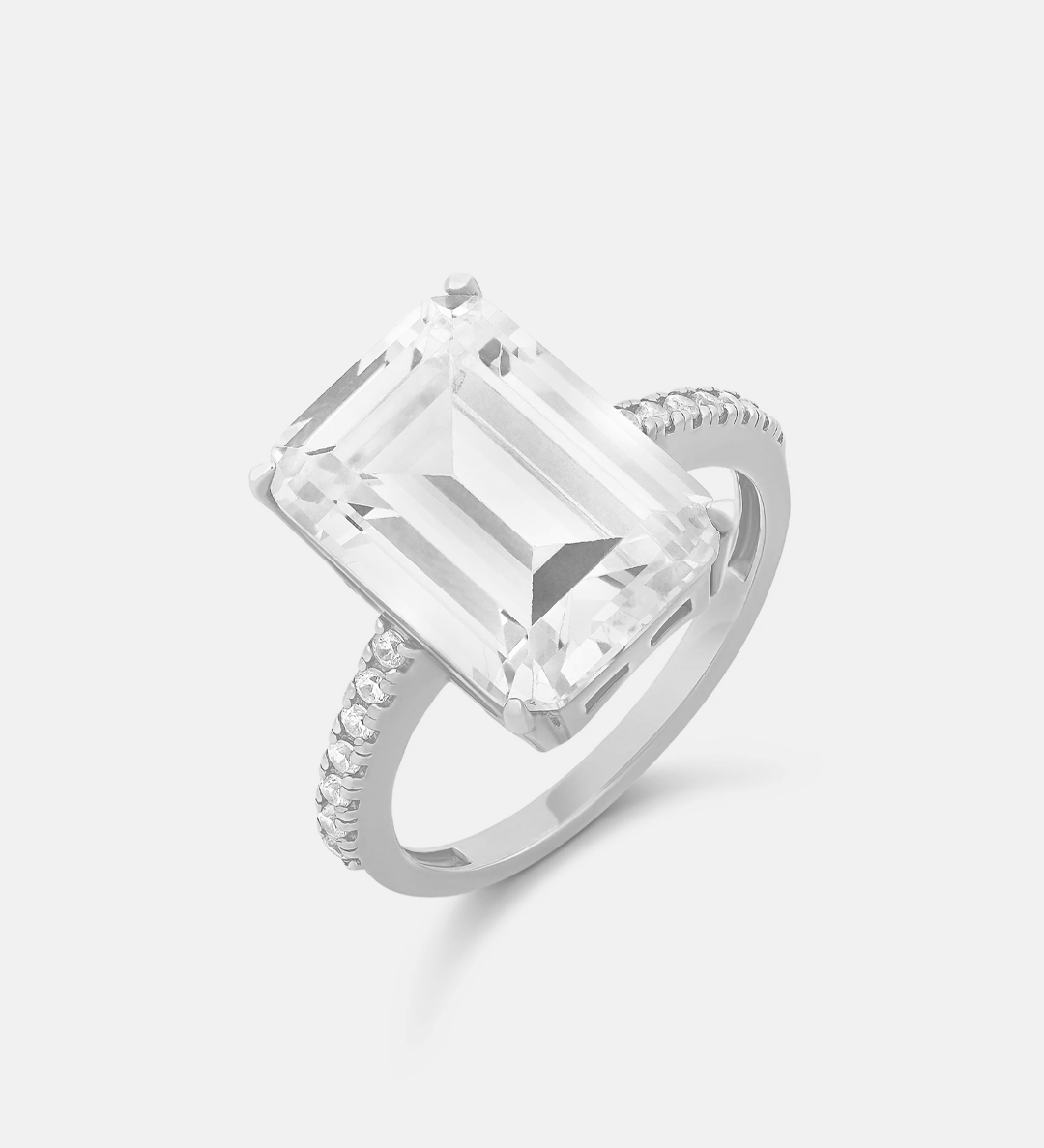 Emerald Cut Statement Ring