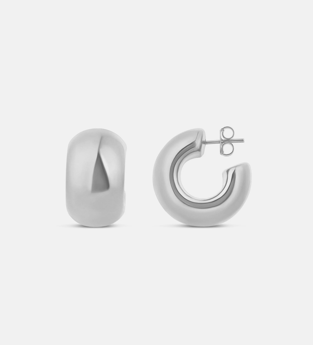 Curved Chunky Hoops