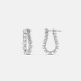 Marquis Shape Drop Earrings