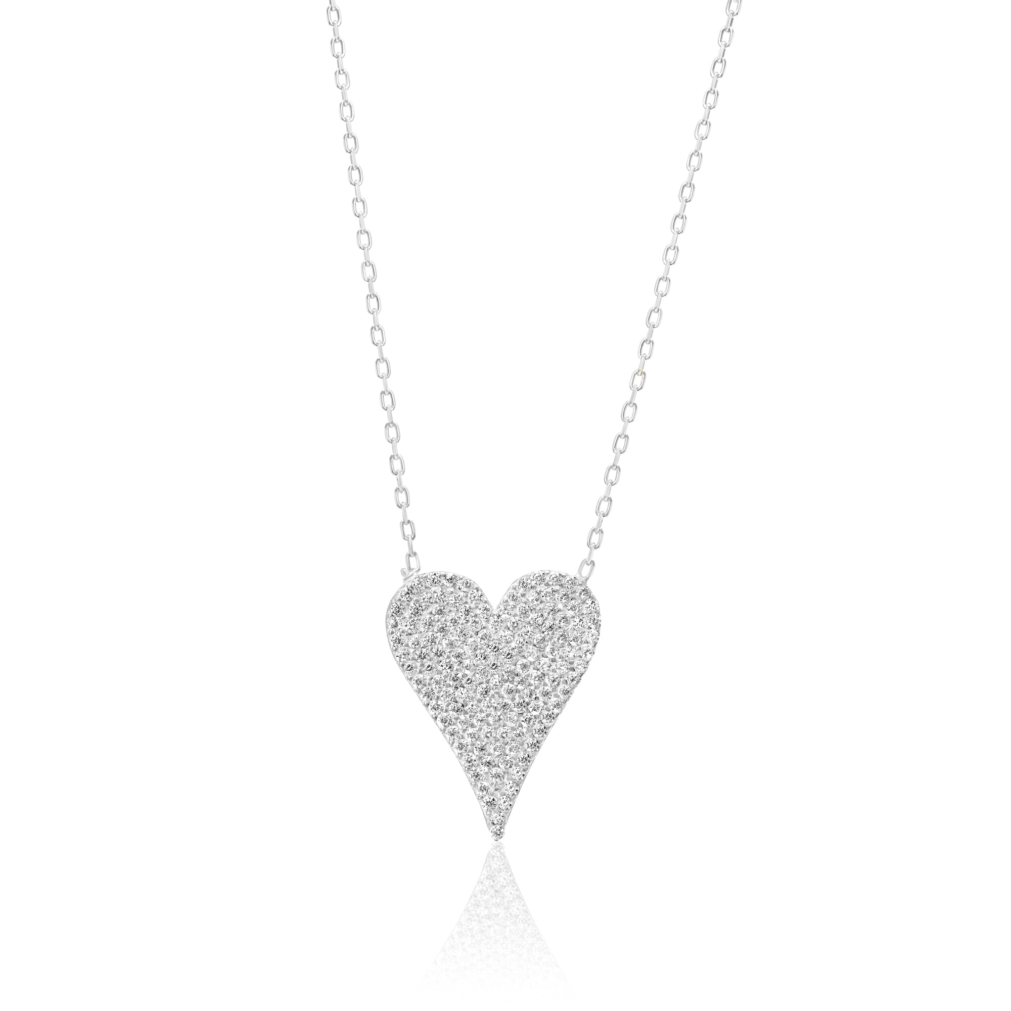 Small Pave Heart