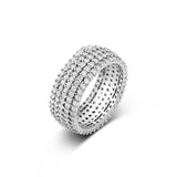 Pave Cigar Ring