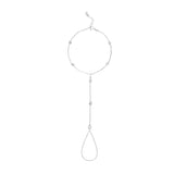 Multi Stone Hand Chain