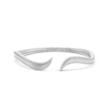 Pave Outline Curl Cuff